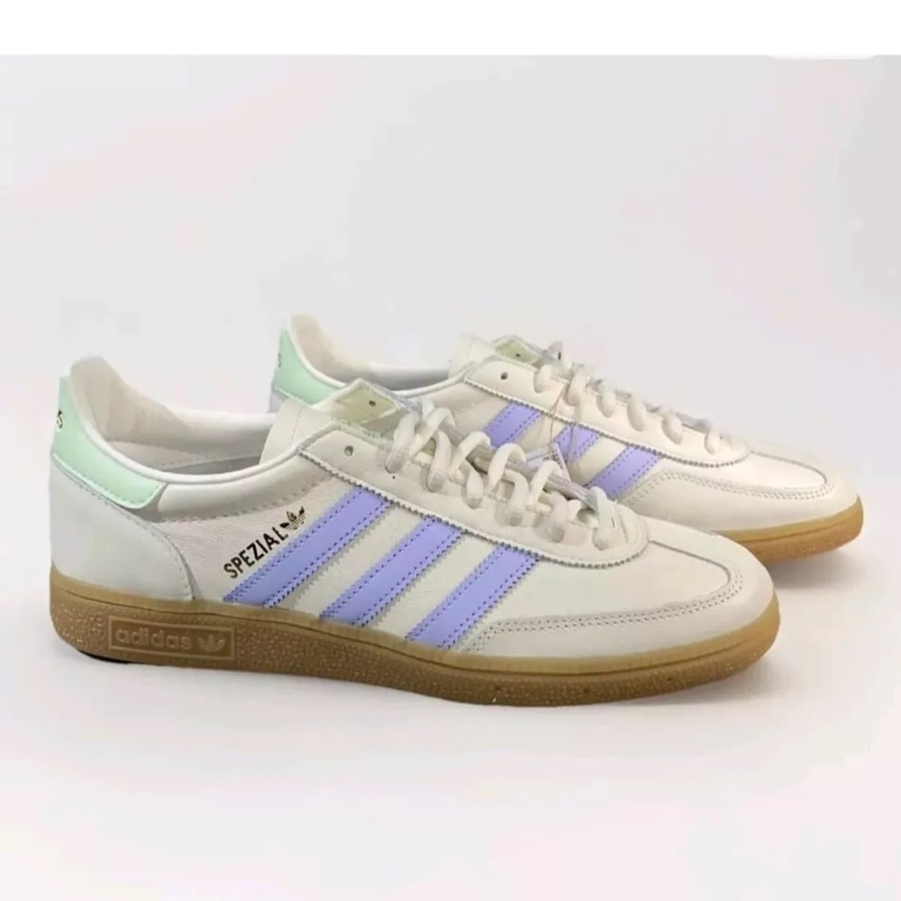 adidas Handball Spezial (Off White/Violet Purple)Unisex Sneakers(IH2460)SZ 8 M